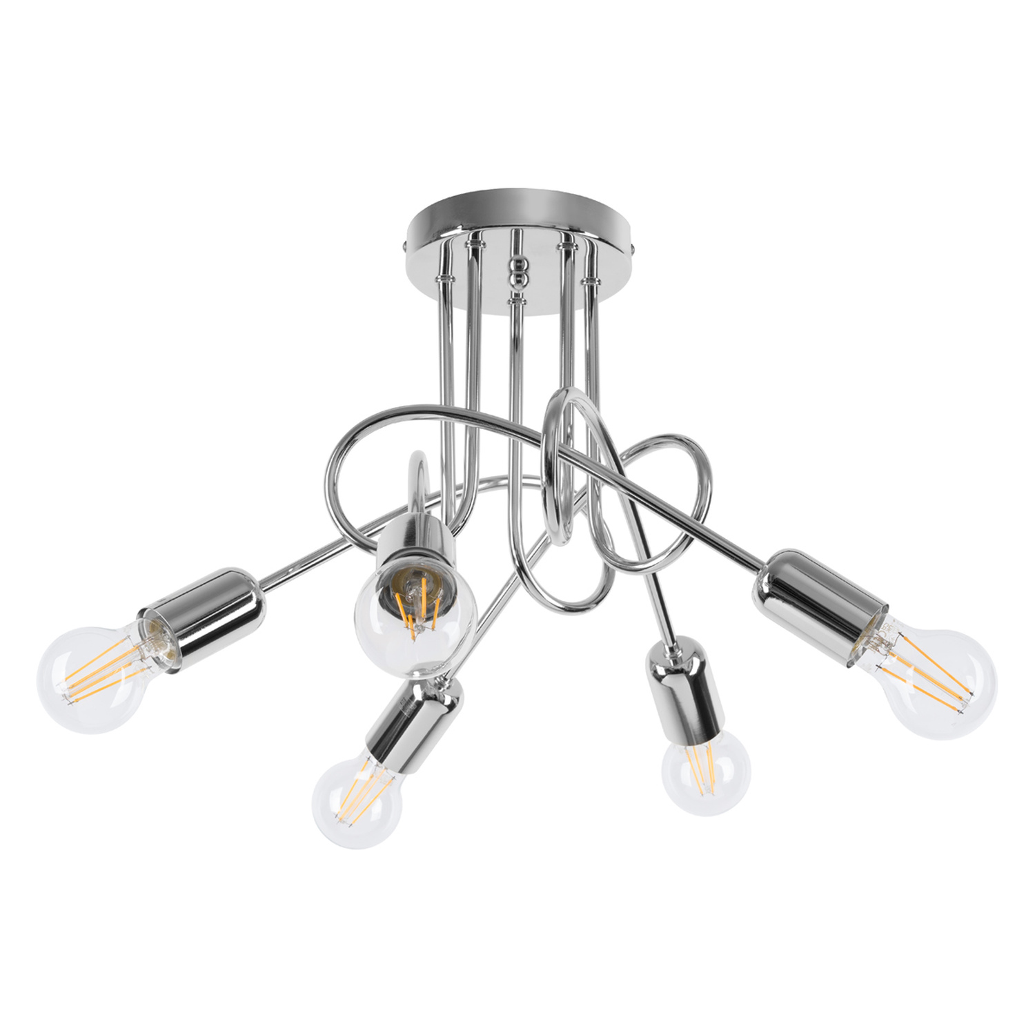 Luhter-LOOP-5-kroom-Sollux-Lighting Lühter LOOP 5 kroom Sollux Lighting