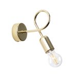 Seinalamp LOOP läikiv kuld Sollux Lighting