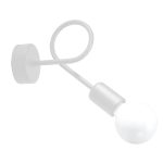 Seinalamp LOOP valge Sollux Lighting