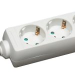 Удлинитель на 3 розетки H05VV-F 3G1.0mm2, 3 м, макс. 3600 Вт