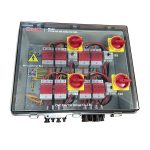 PV ühenduskarp DC 8in-8out, IP66, 1000V